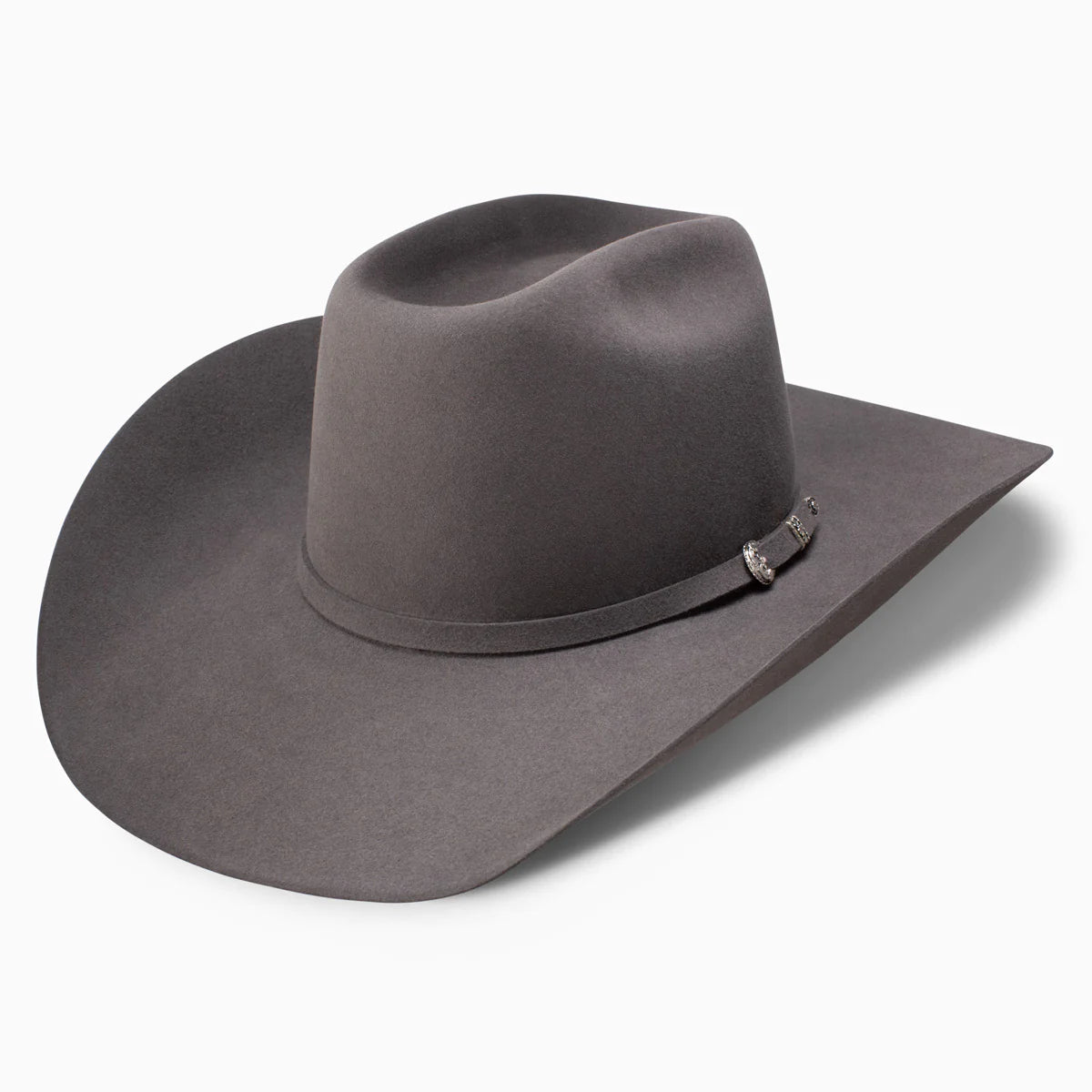 Resistol Men’s 6X The SP cowboy hat in granite, featuring a wide brim and classic western style.