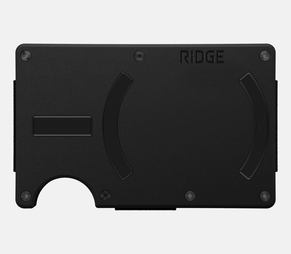 Ridge Wallet Mens Matte Black A0534 - view 1