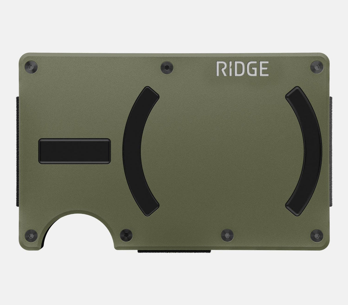 Ridge Wallet Mens Matte Olive AUWAI249501 - view 1