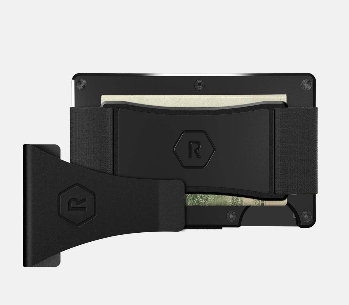 Ridge Wallet Mens Royal Black A0449 - view 2