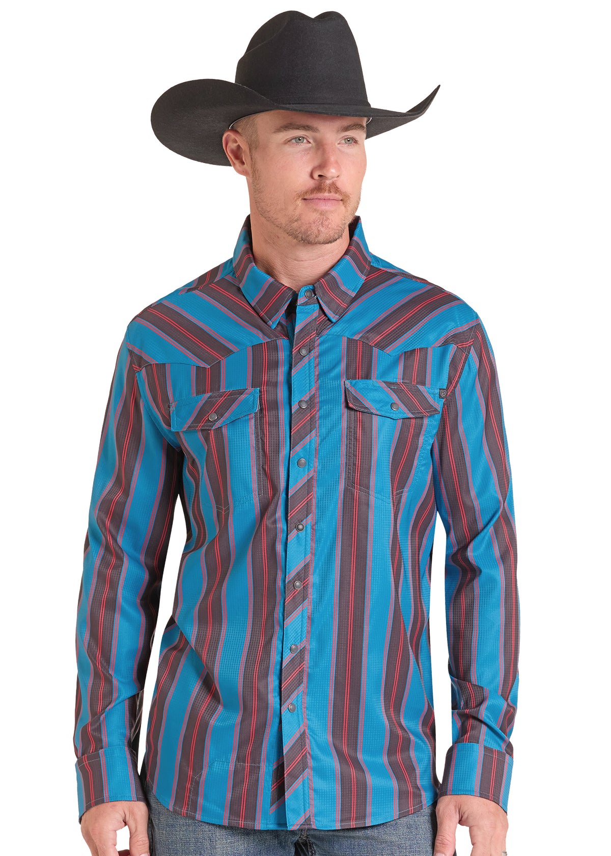Rock & Roll Denim Mens Teal BMN2S09453 - view 1