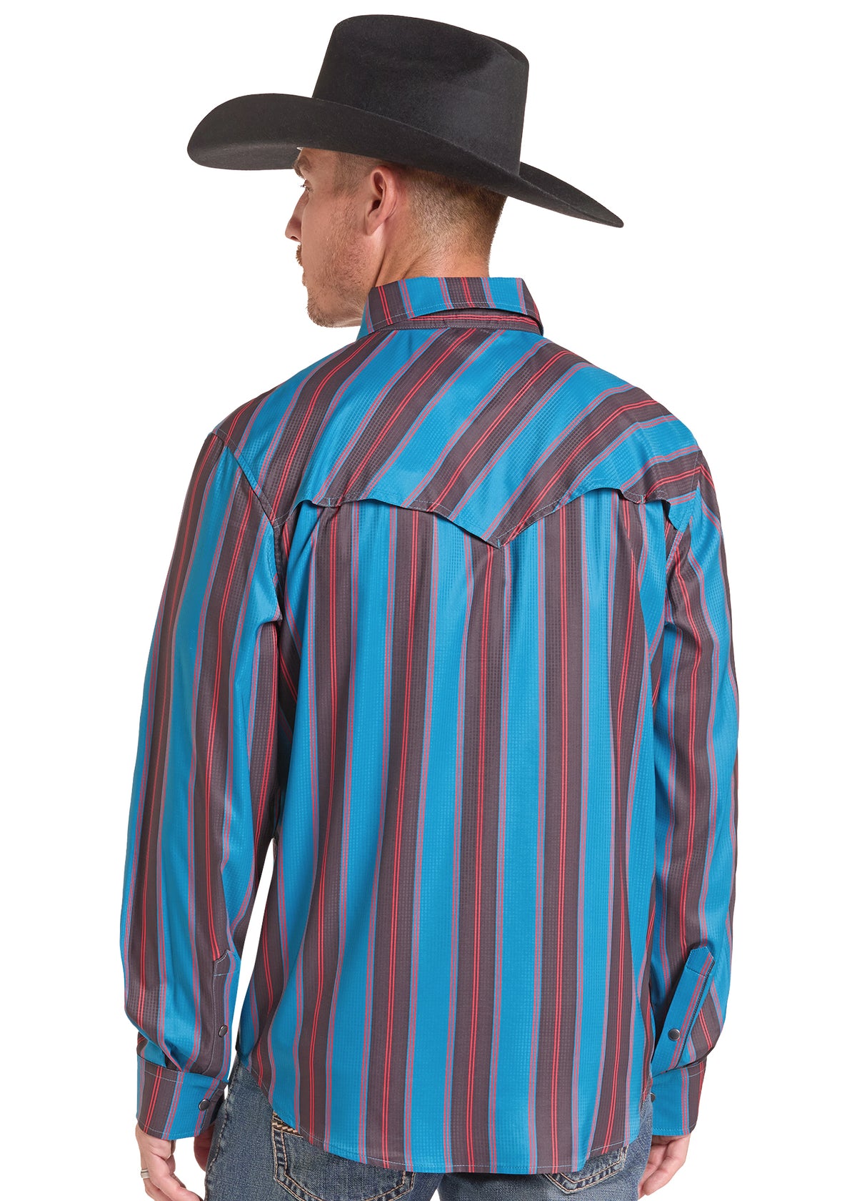 Rock & Roll Denim Mens Teal BMN2S09453 - view 2