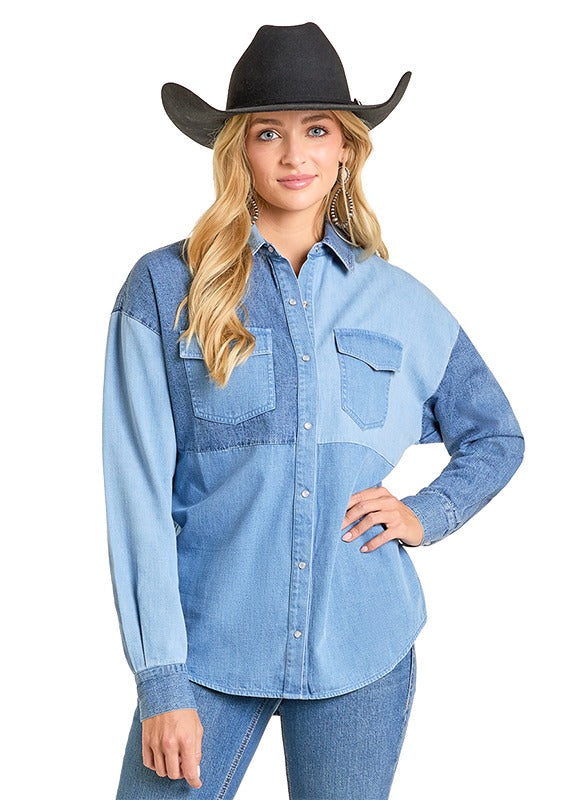 Rock & Roll Denim Womens Blue BWN2S06944 - view 2