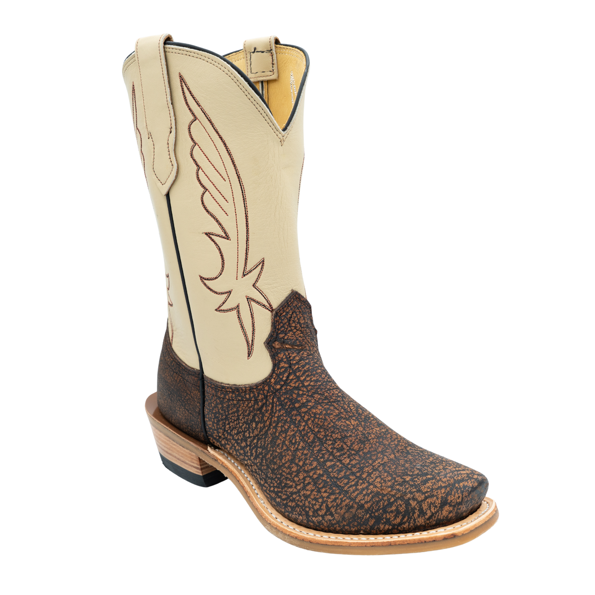 Fenoglio Boot Co. Unisex Rust Cape Buffalo 00102029 - view 2