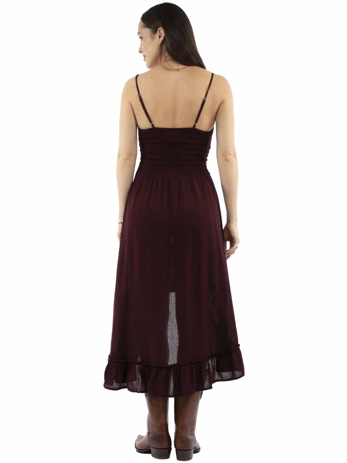 Scully Womens Burgundy PSL-265 - view 2