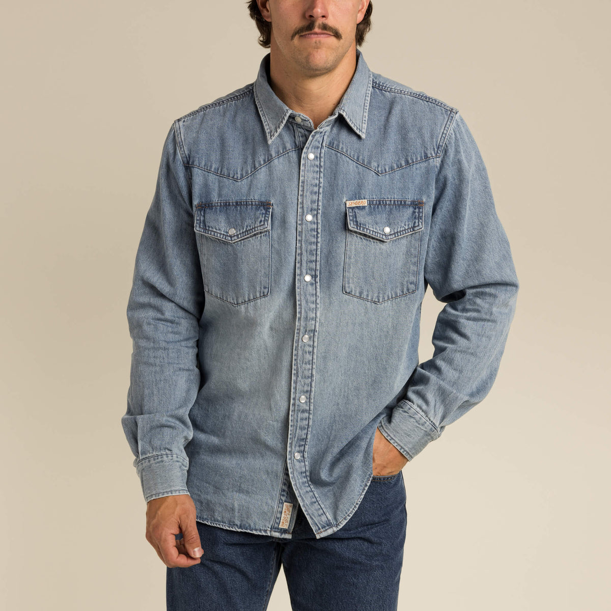Sendero Provisions Co. Mens Vintage Denim SPCS522F10 - view 2