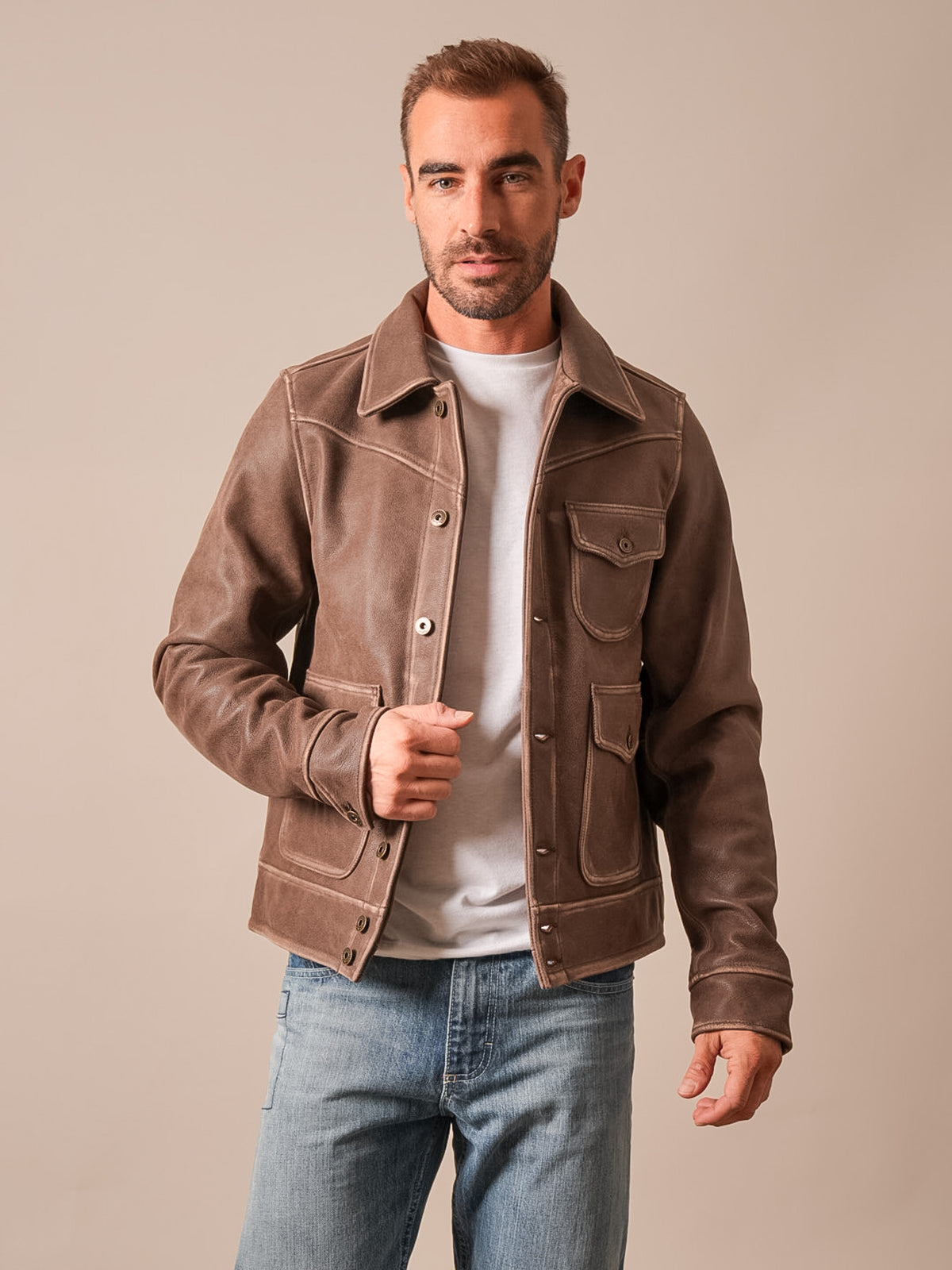 Kimes Ranch Men's Oakmont Jacket - Brown - alternate view 1