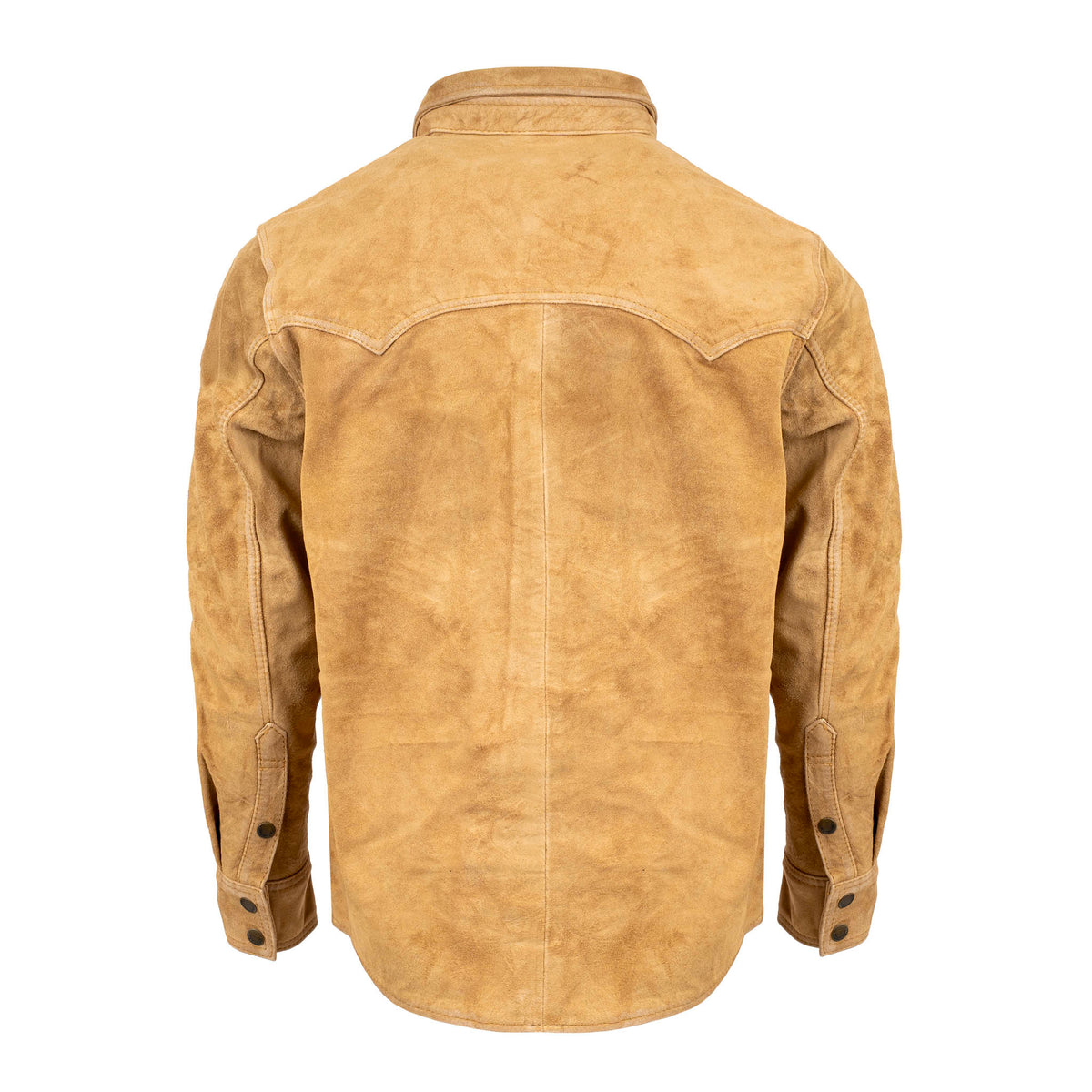 STS Ranchwear Women's Scottsdale Suede Western Cut Jacket displayed on a model with classic Western styling and suede texture.