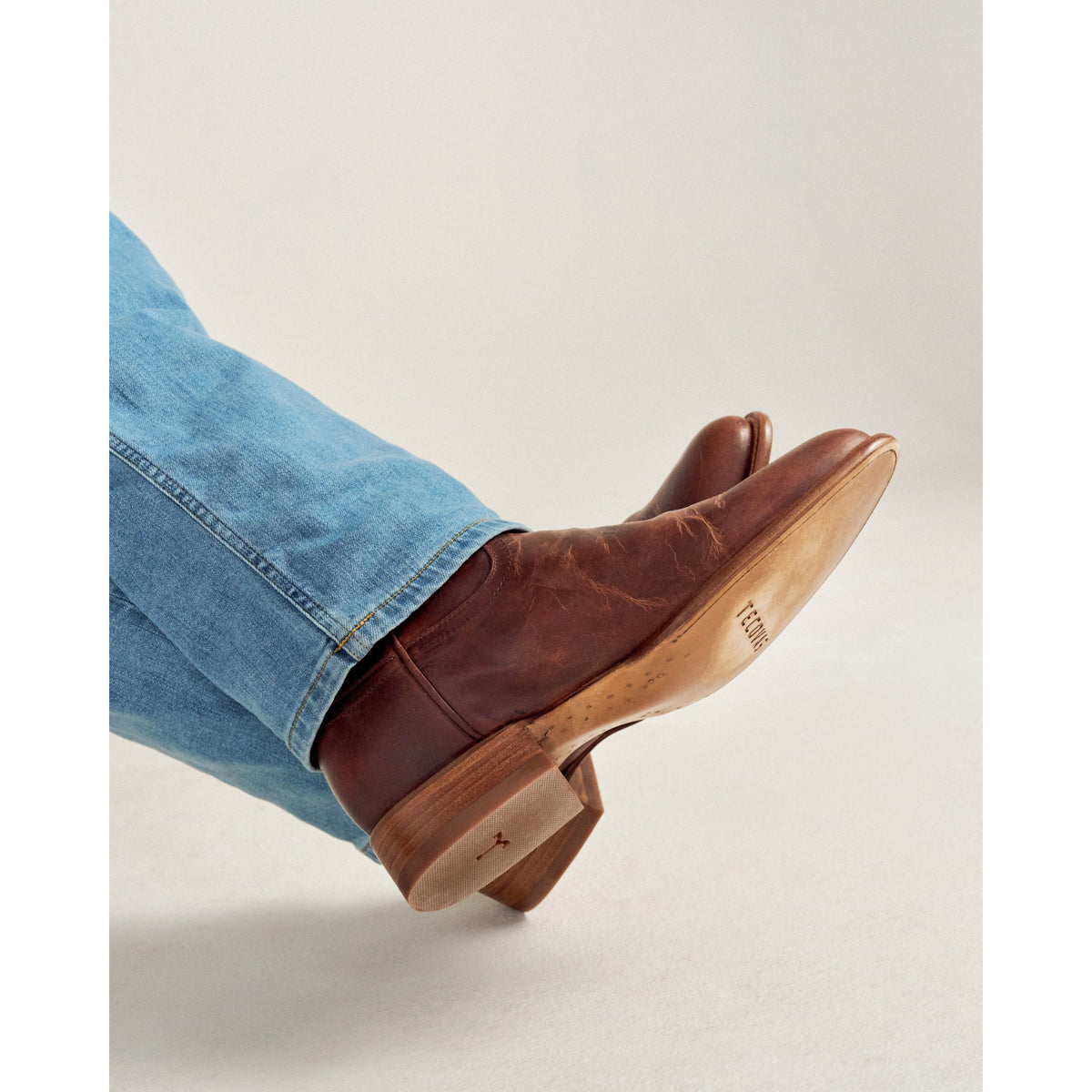 Tecovas Men's The Earl Roper Boot, Scotch Goat – lifestyle 2