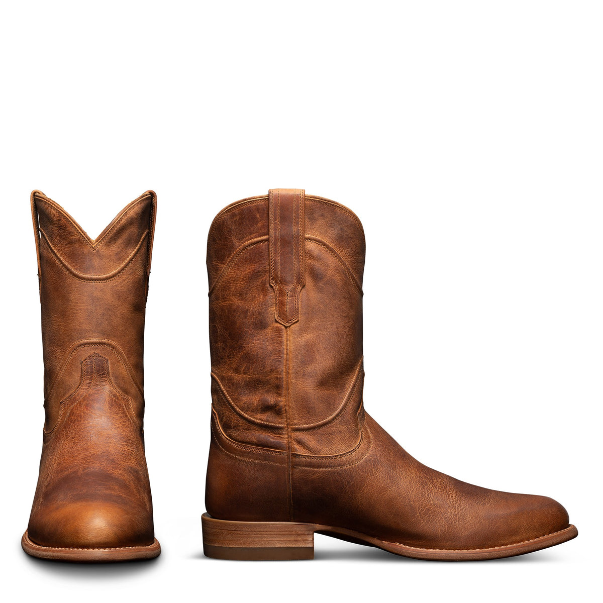 Tecovas Men's The Earl Roper Boot, Scotch Goat – pair