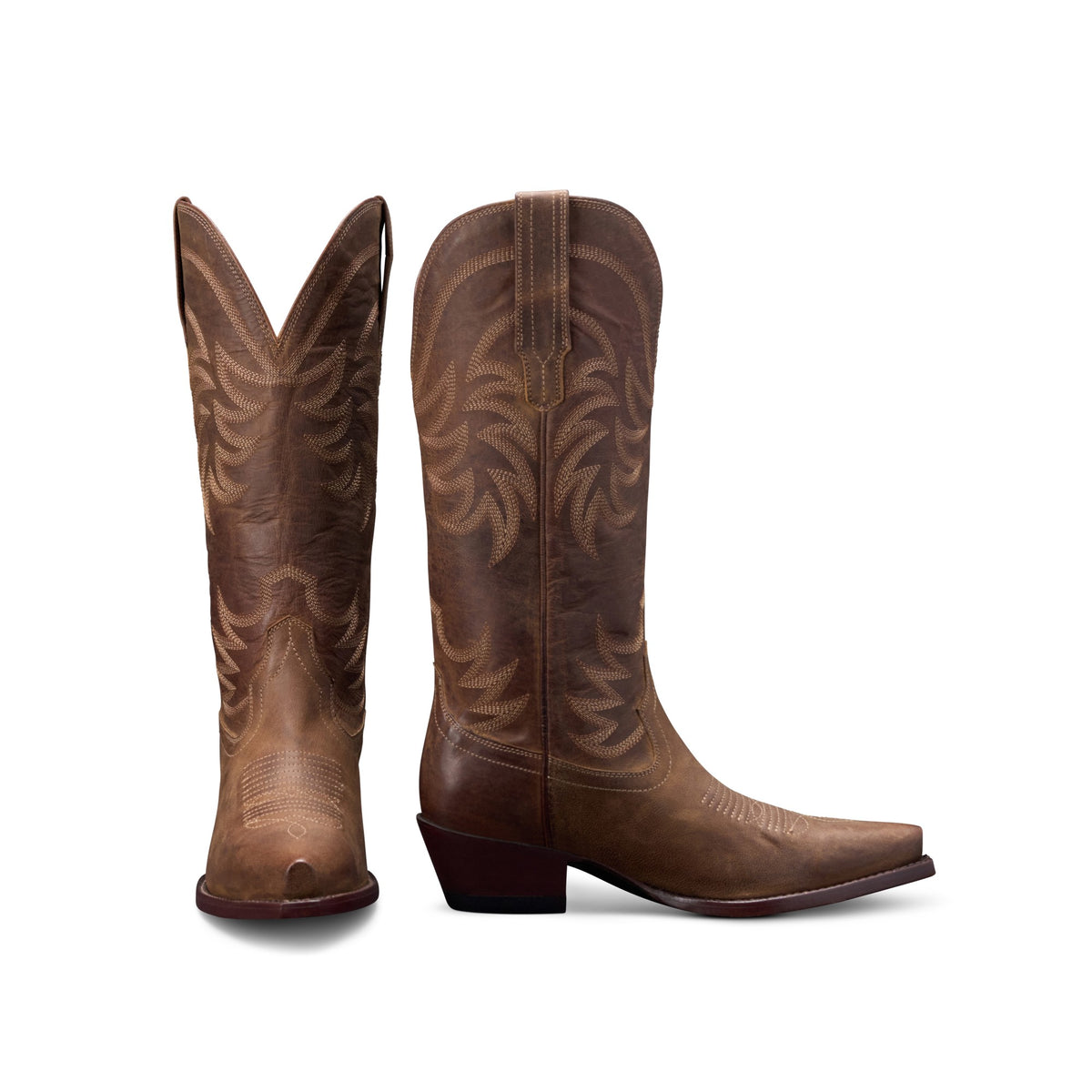 Tecovas Women's The Annie Western Boot, Cafe Goat – pair