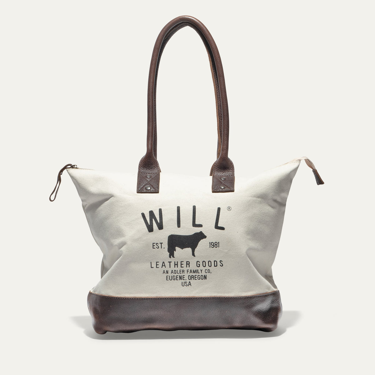 Will Leather Goods Original Will Utility Tote bag with sturdy handles and spacious interior, perfect for everyday carry.
