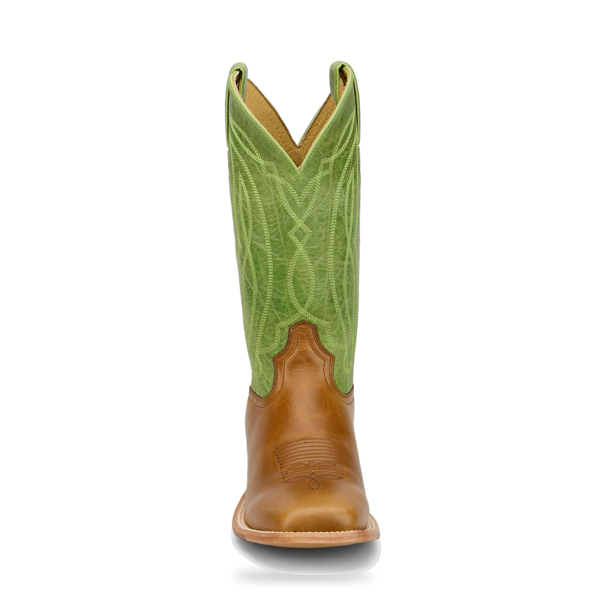 Tony Lama Men's Greer Western Boot, Tan – toe