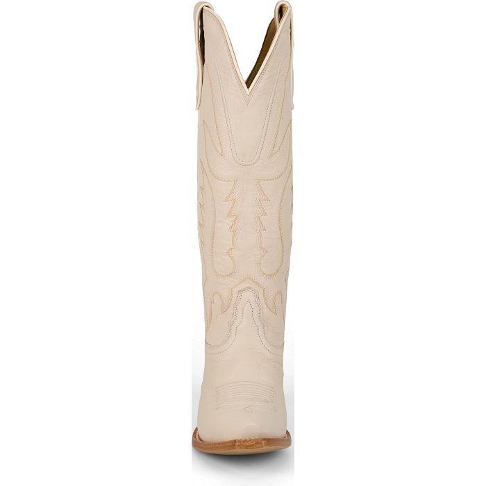 Tony Lama Women's Jess 15-inch Western Boot featuring traditional leather construction and decorative stitching.