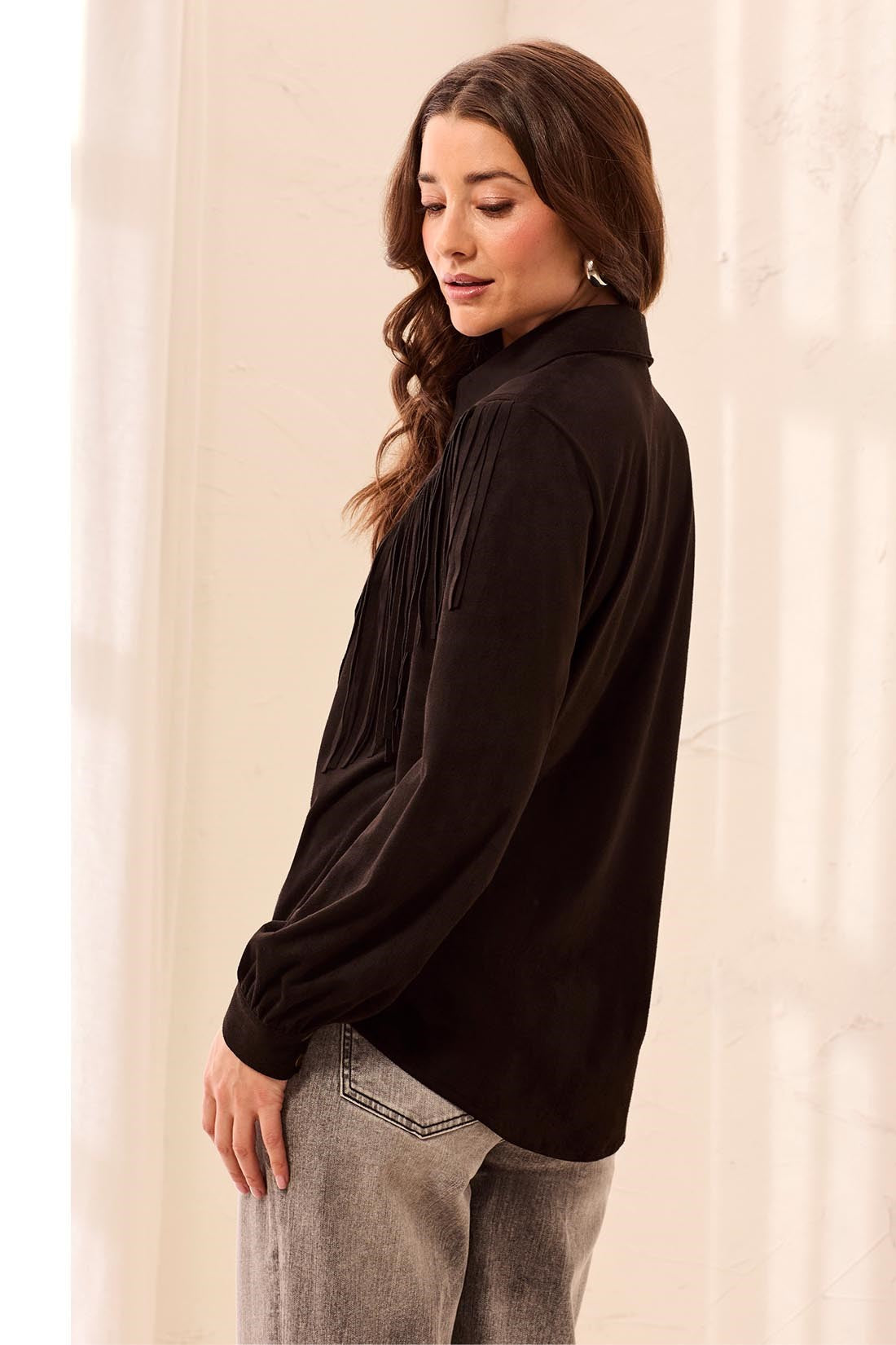 TRIBAL Womens Black 6290O-5717 - view 2