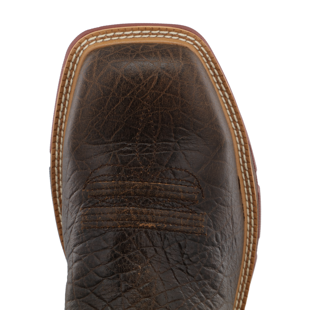 Twisted X Men's 12" Waterproof Alloy Toe Western Work Boot, Smokey Chocolate & Spice – top