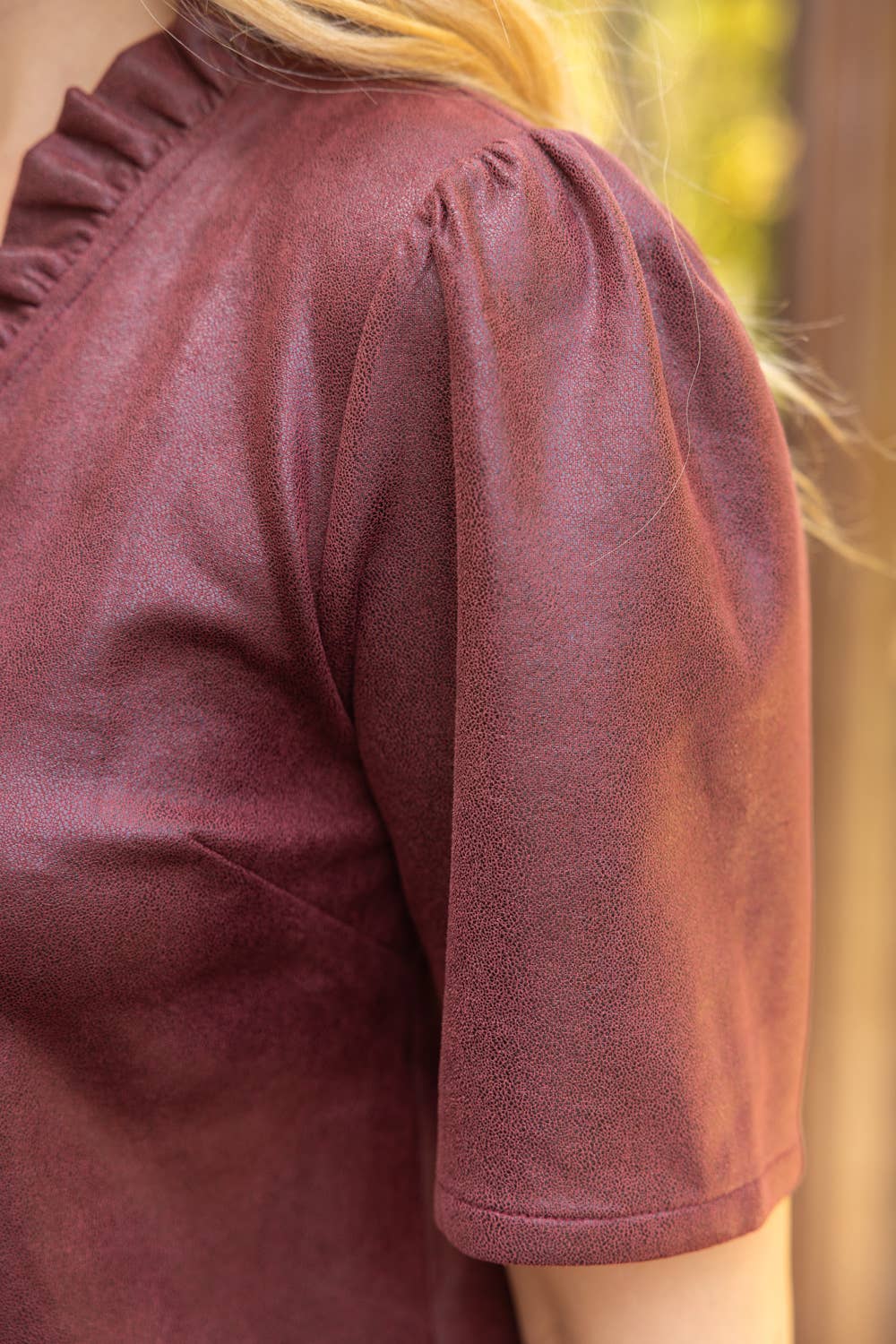 VOY Womens Burgundy 37100 - view 9
