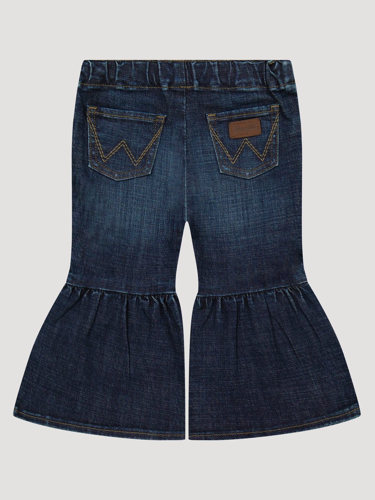 Wrangler Baby Girls' Pull Up Flare Jean, Izabella – back