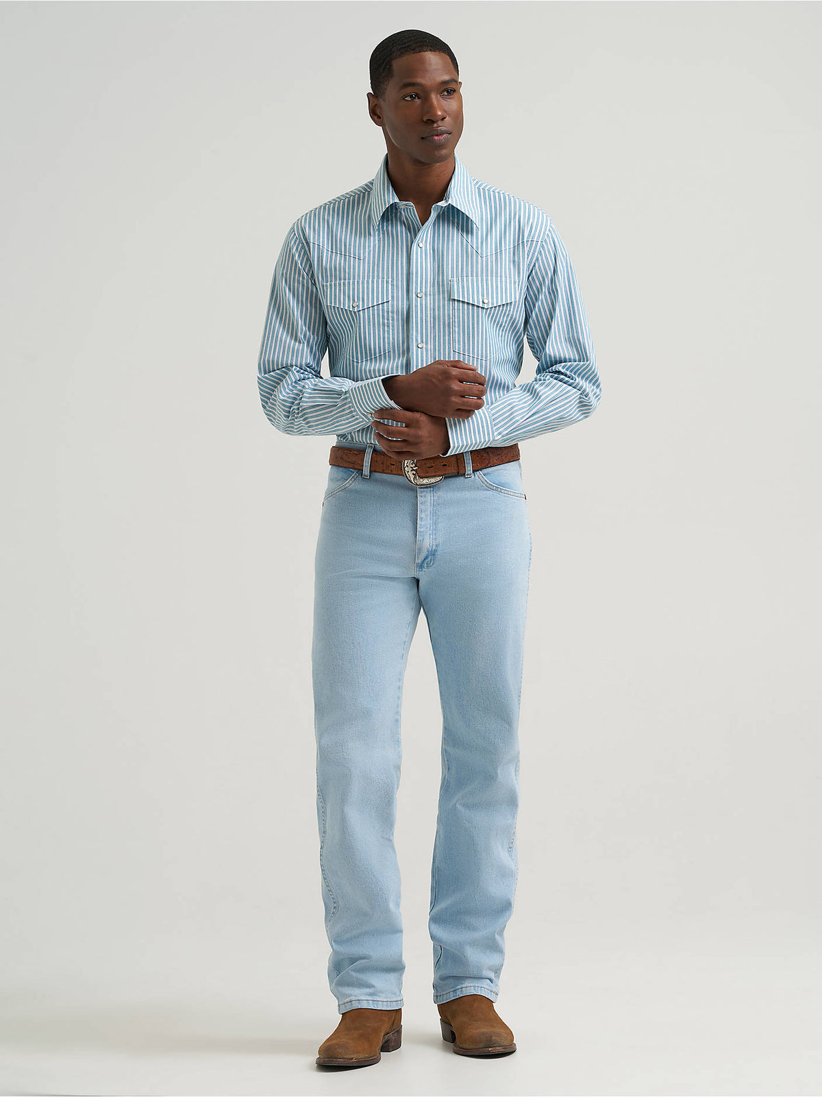 Wrangler Mens Blue 112385343 - view 2