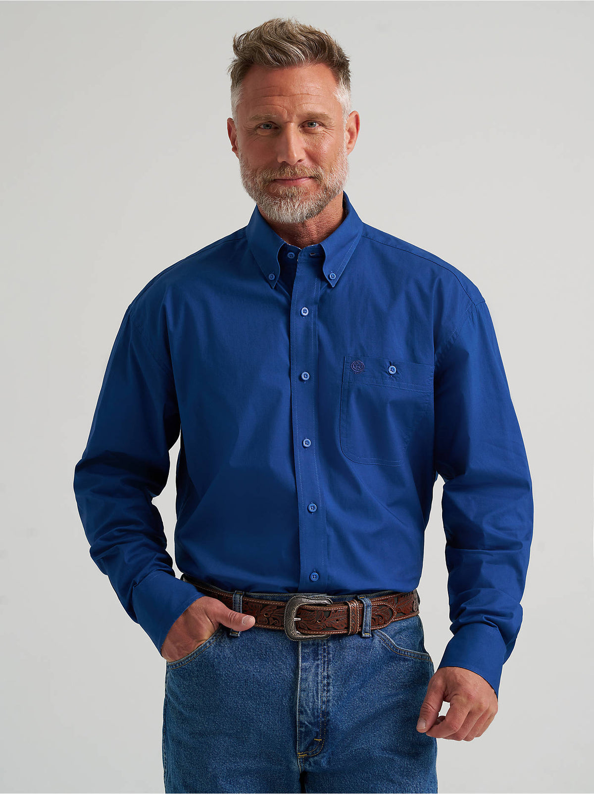 Wrangler Mens Blue 112385360 - view 1
