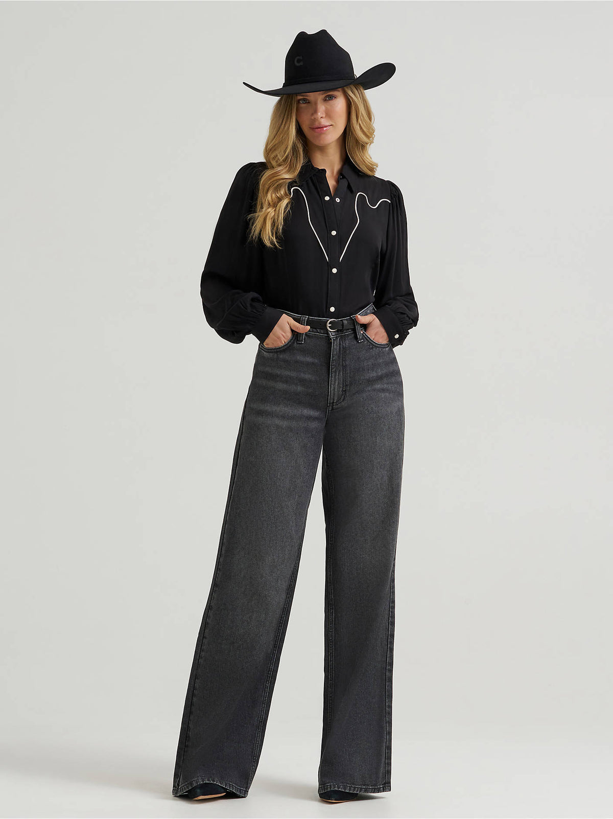 Wrangler Womens Black 112385449 - view 2