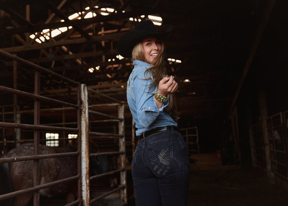 How to Stack Jeans Over Cowboy Boots (and What Length to Buy)