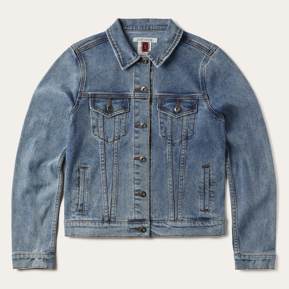 Stetson Women's Stretch Denim Jacket - front