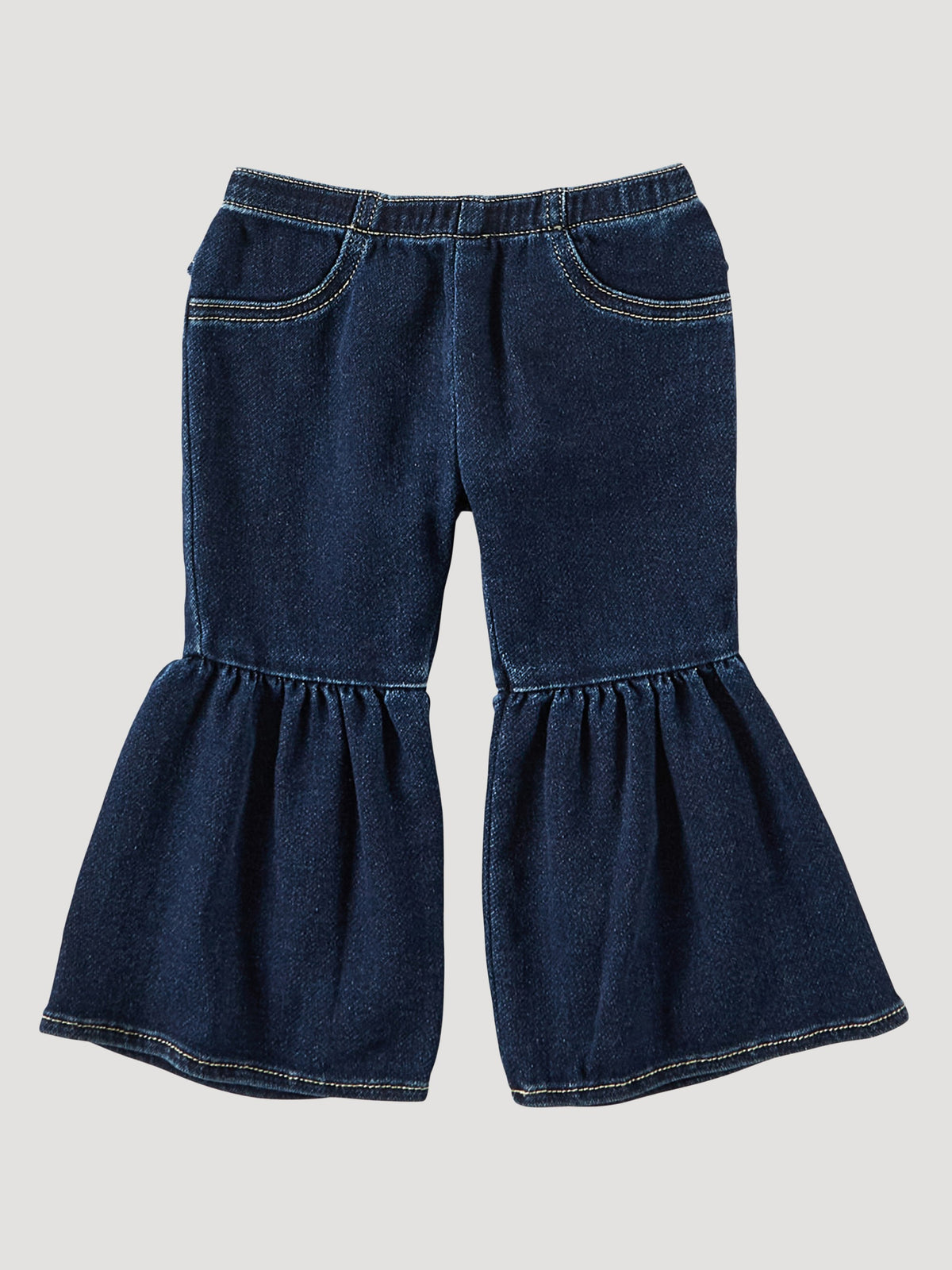 Wrangler Little Girl's Ruffle Leg Flare Jean, Lacey – front