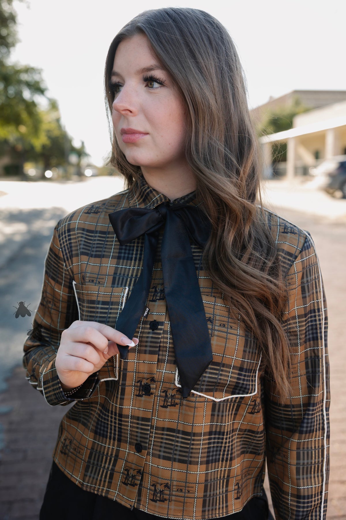 2 Fly Co. Womens Brown Plaid 222-1088 - view 1