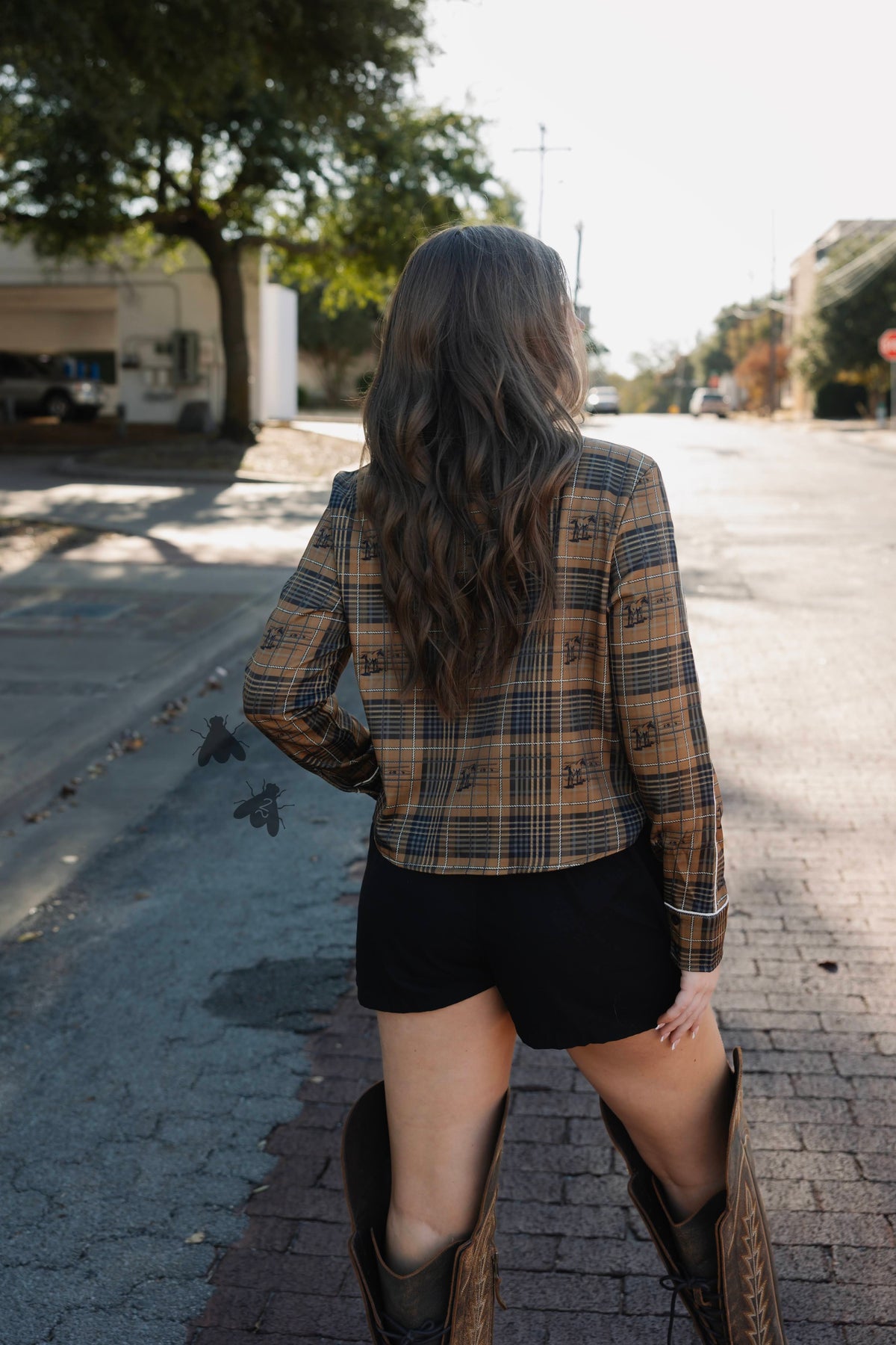 2 Fly Co. Womens Brown Plaid 222-1088 - view 5
