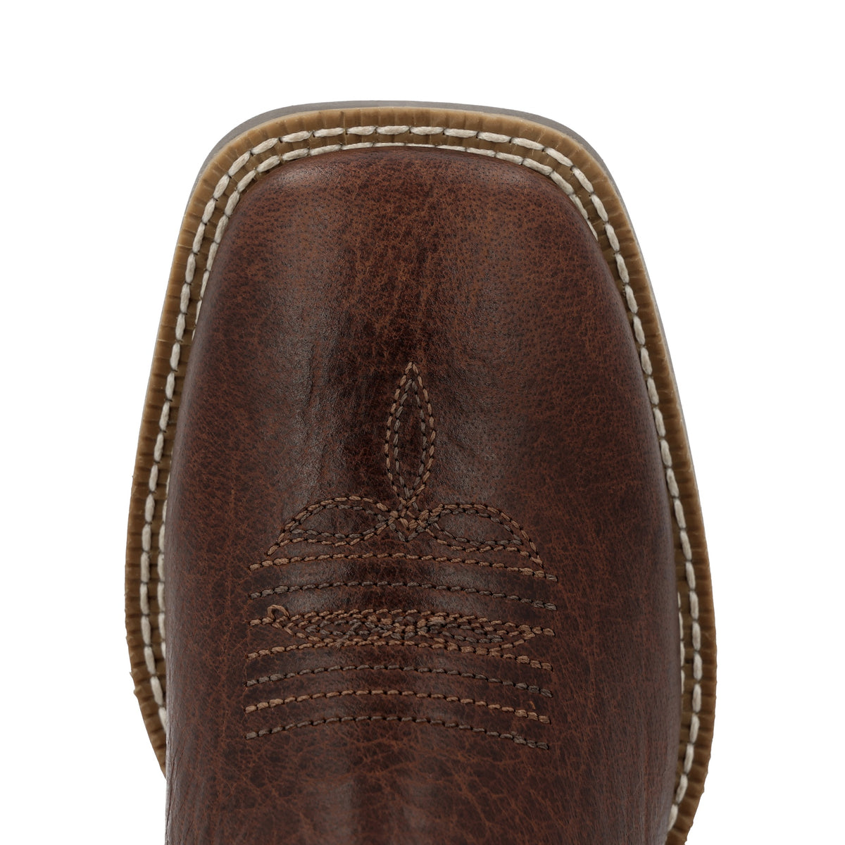 Top-down birdseye view of the Durango Kids' Shyloh boot showing the opening and footbed.