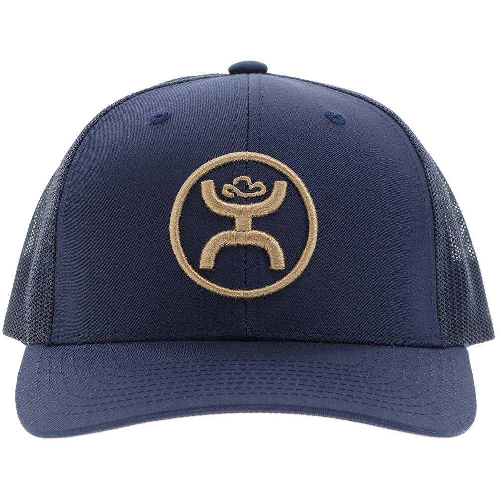 Hooey O-Classic Trucker Hat, Navy – front