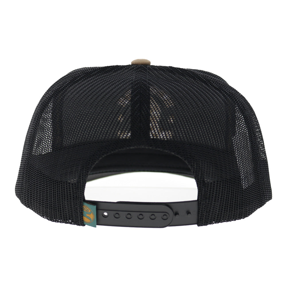 Hooey Quanah Trucker Hat, Green/Black – back