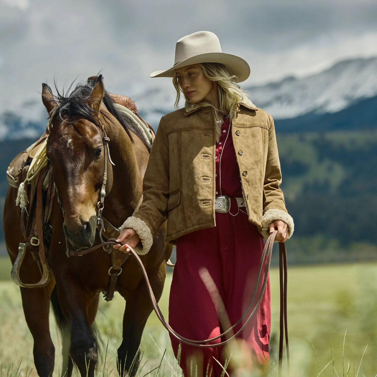 Stetson Womens 11-060-0592-7040-WI Wine - view 4