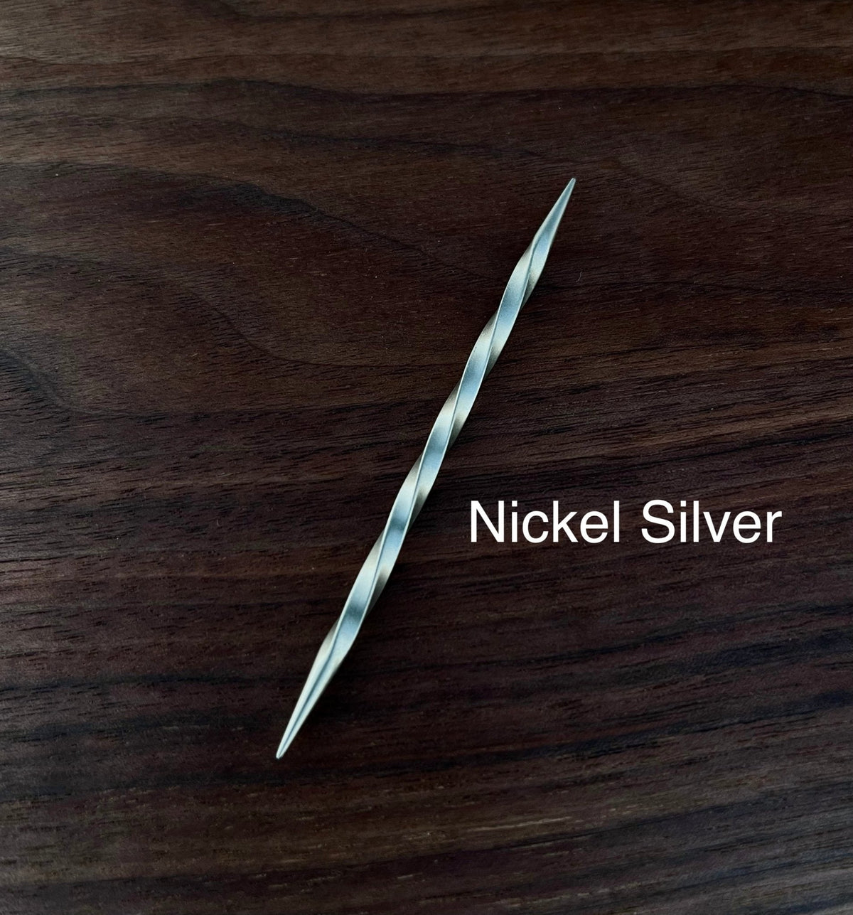 Boles Silver 3-pack mixed metal cowboy toothpicks set showing three different metal finishes with cowboy-themed designs.
