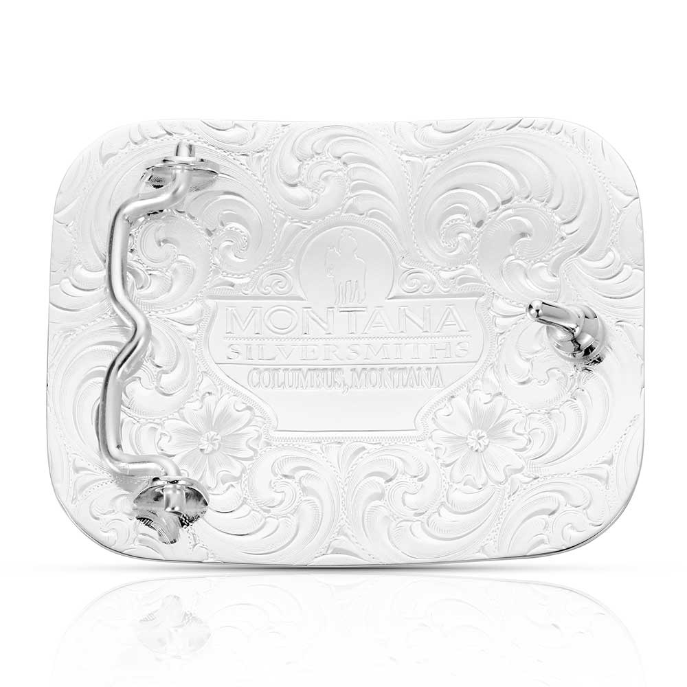Montana Silversmiths Desert Sky Buckle with Praying Cowboy
