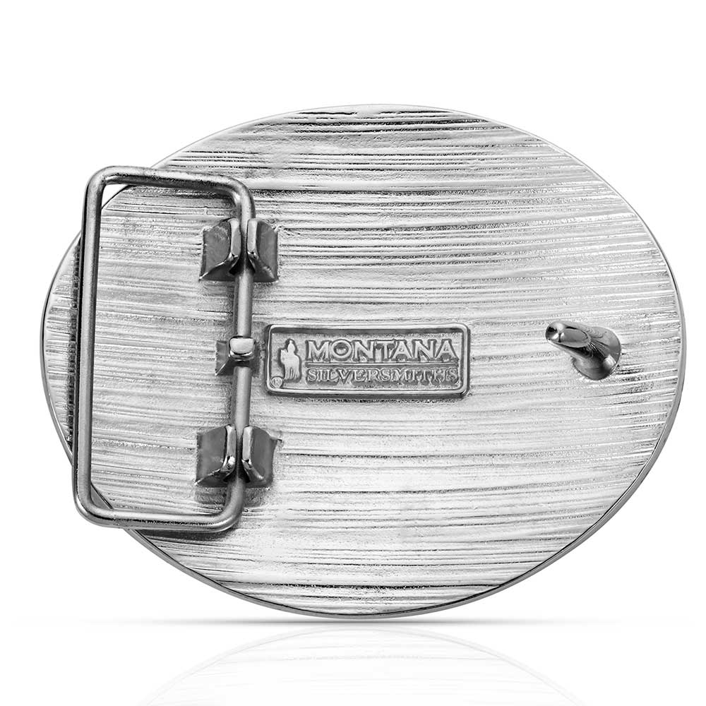 Montana Silversmiths Christian Cowboy Attitude Belt Buckle