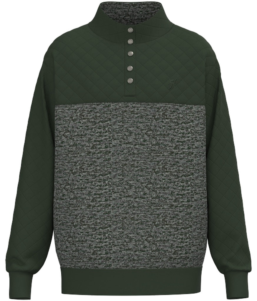 Hooey Men's Stevie Pullover - Dark Olive