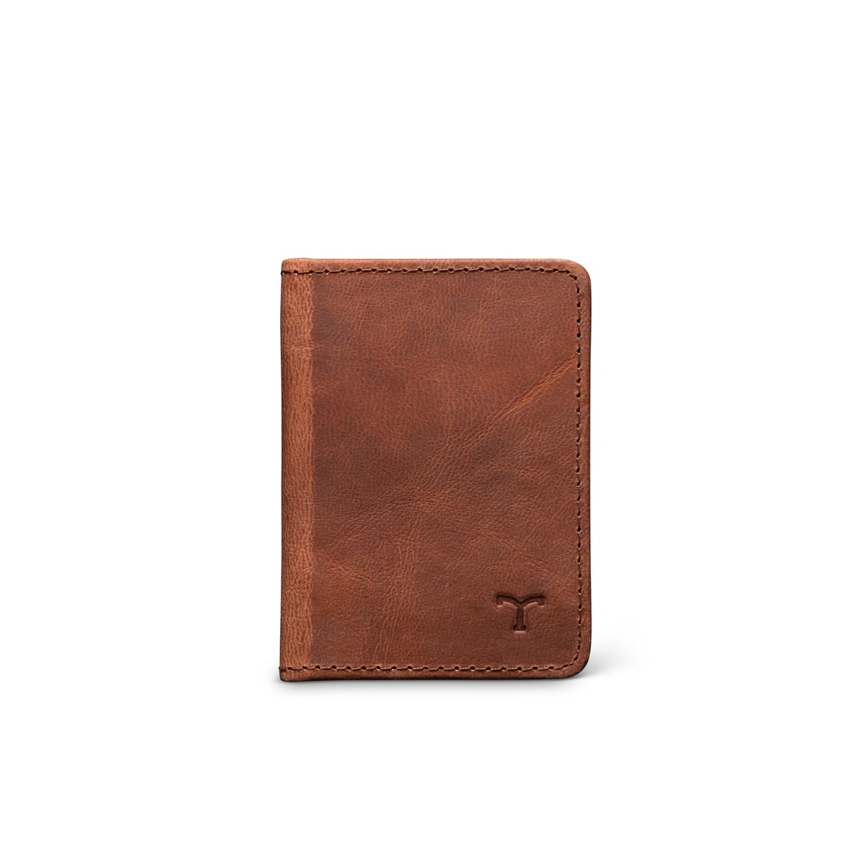 Tecovas Goat Leather Bifold Card Case - Scotch