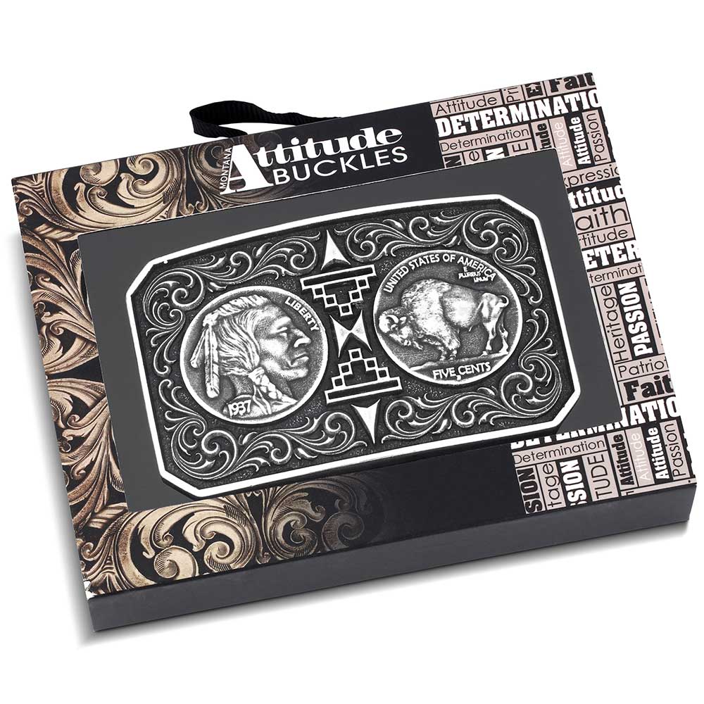 Montana Silversmiths Westward Way Buckle