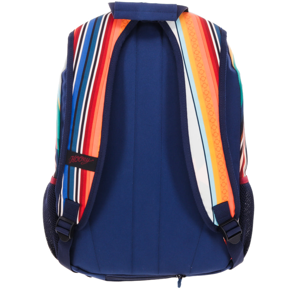 Hooey Rockstar Backpack, Serape/Navy – back straps