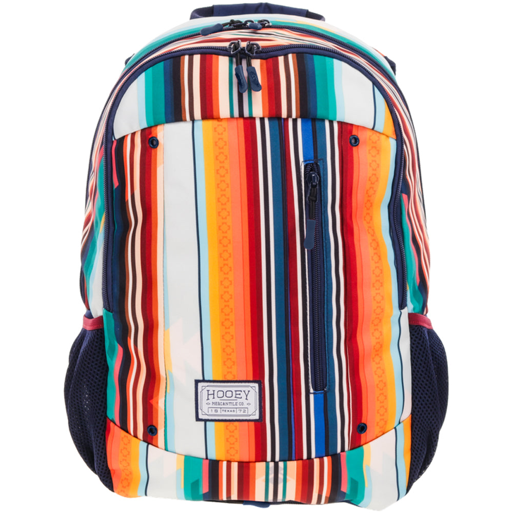 Hooey Rockstar Backpack, Serape/Navy – front