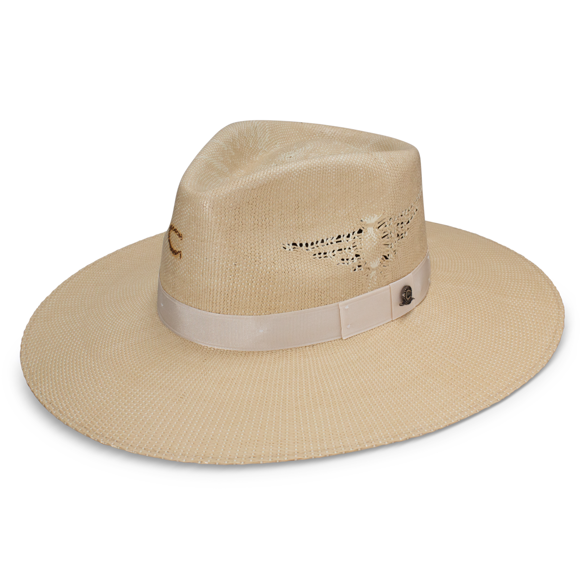 Charlie 1 Horse Women's Mexico Shore Straw Cowboy Hat - Natural/Tan - view 1