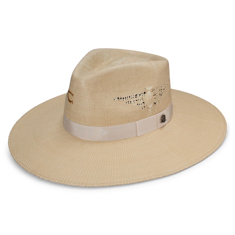 Charlie 1 Horse Women's Mexico Shore Straw Cowboy Hat - Natural/Tan - view 1