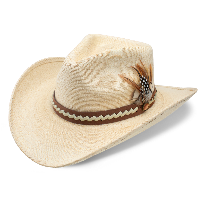 Charlie 1 Horse Women's Lainey Wilson Road Runner Straw Cowboy Hat - Toasted - view 1