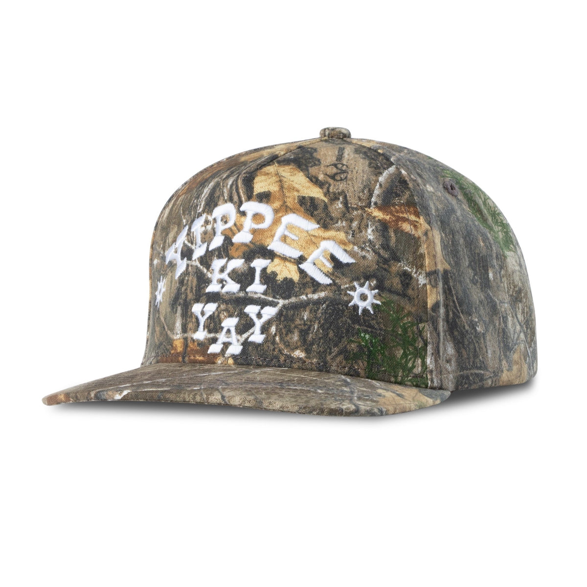 Sendero Provisions Co. Yippee Ki Yay Hat - Realtree Edge Camo - angled view