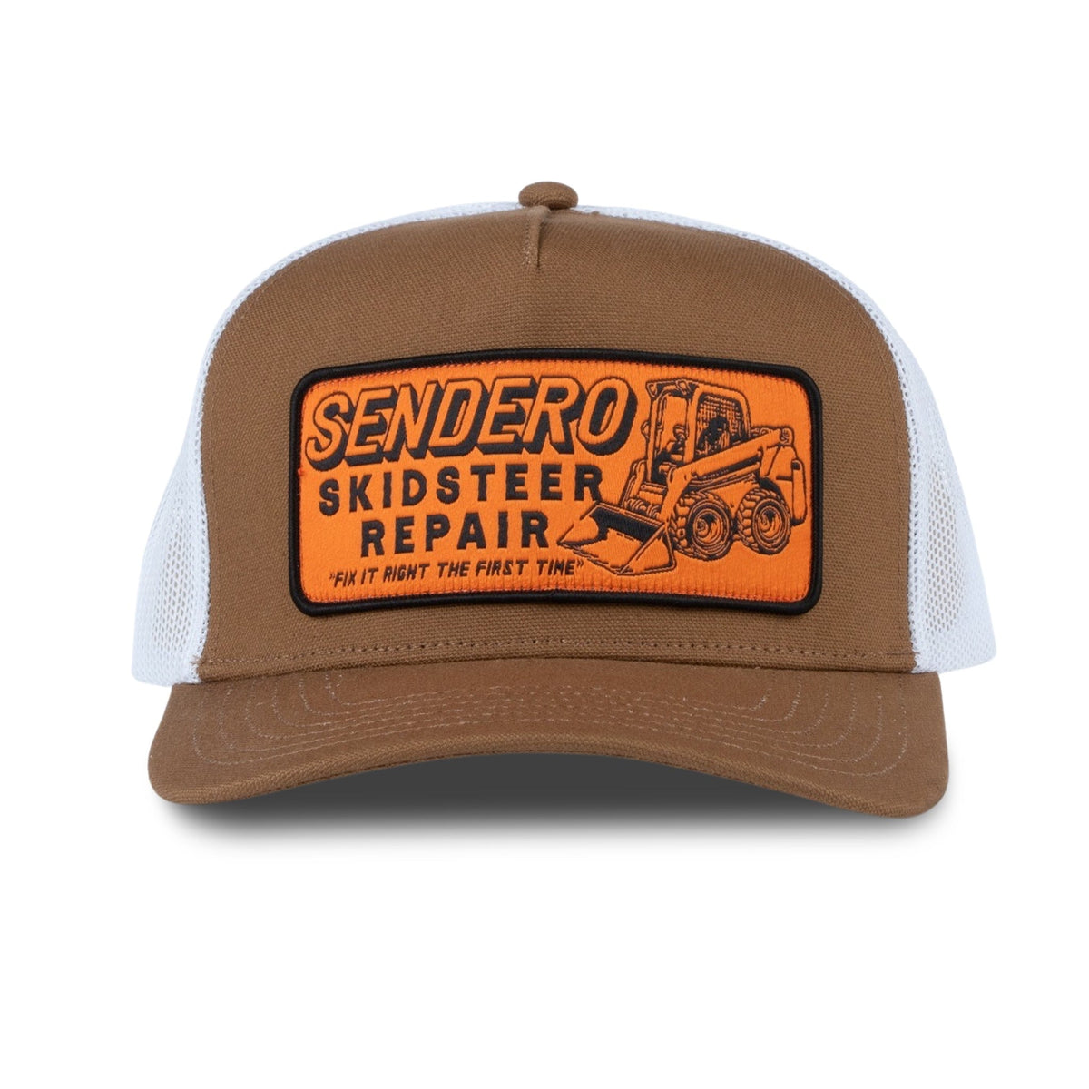 Sendero Provisions Co. Skidsteer Repair Hat - Camel - front