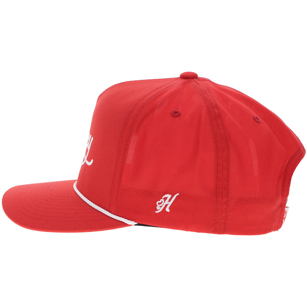 Hooey OG Trucker Hat, Red – side