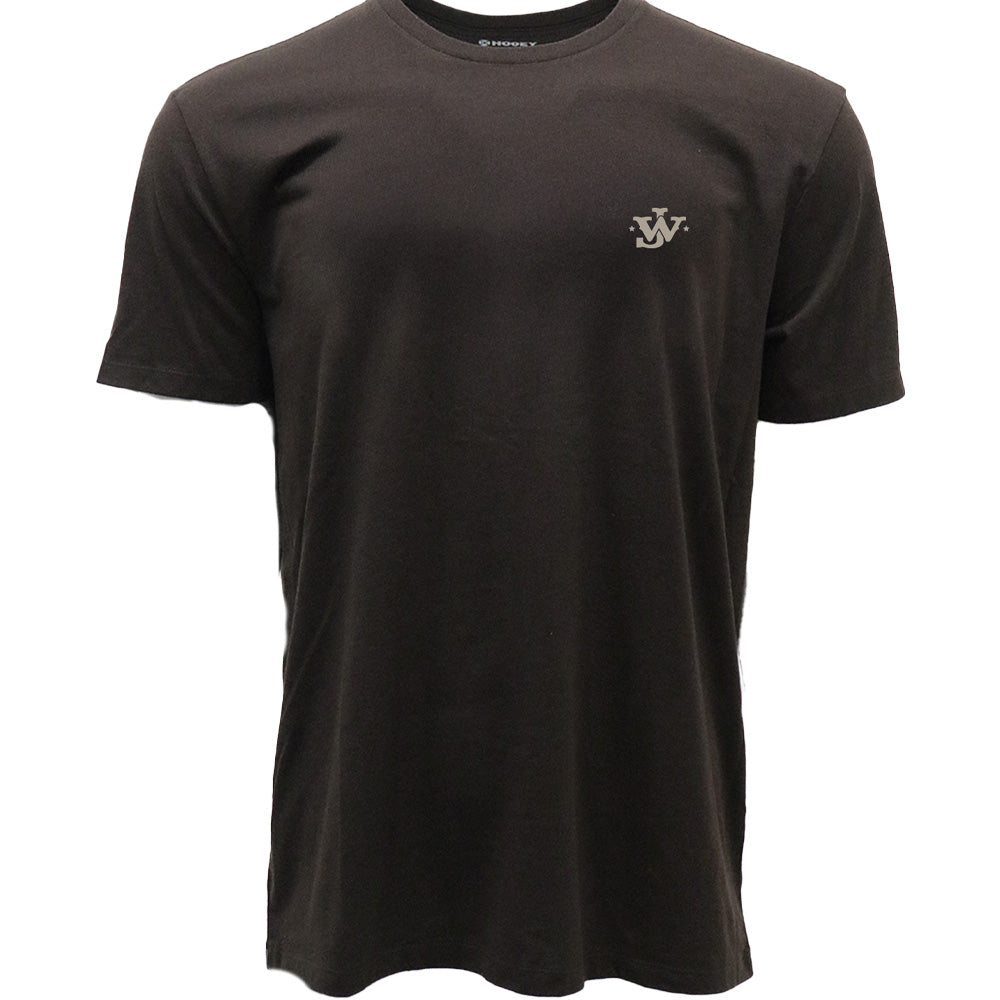 Hooey Men's Cogburn John Wayne T-Shirt, Dark Brown – front