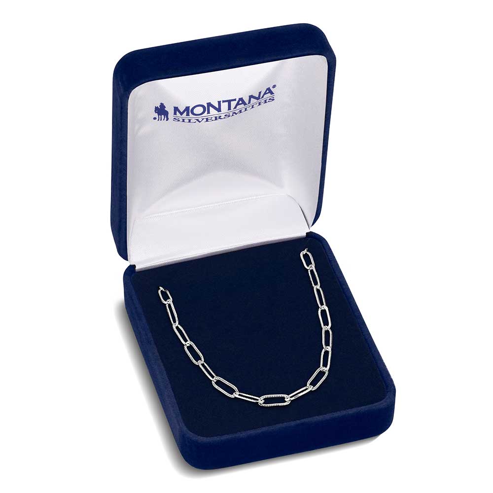 Montana Silversmiths Paperclip Chain Necklace